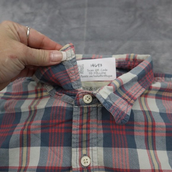 Ralph Lauren Shirt Mens XL Multicolor Plaid Button Up Long Sleeve Collared Top - Picture 8 of 16